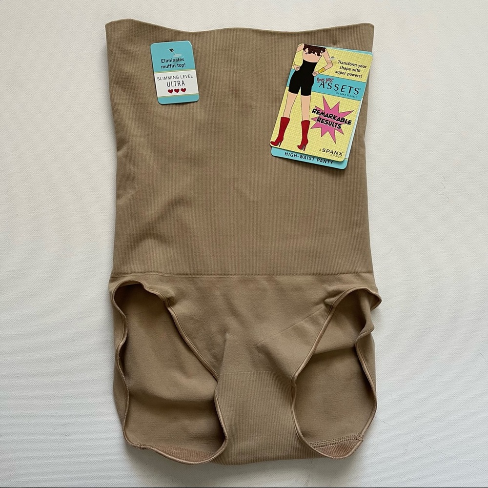 Spanx Love Your Assets by Sara Blakey Nude High-Waisted Panty size Medium